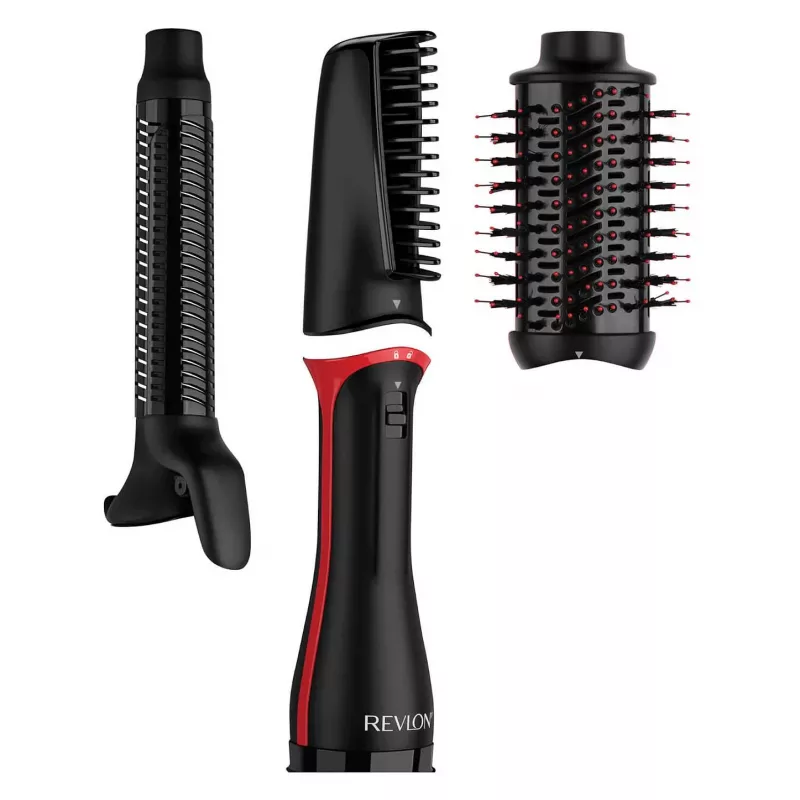 REVLON Plaukų džiovintuvas ir daugiafunkcis formuotojas One-Step OneStep juodas raudonas (RVDR5333E)