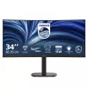 Philips 34B2N3500C 34 colių lenktas VA LCD monitorius UWQHD 3440x1440 120Hz 1500R DisplayHDR 400 USB-C 65W
