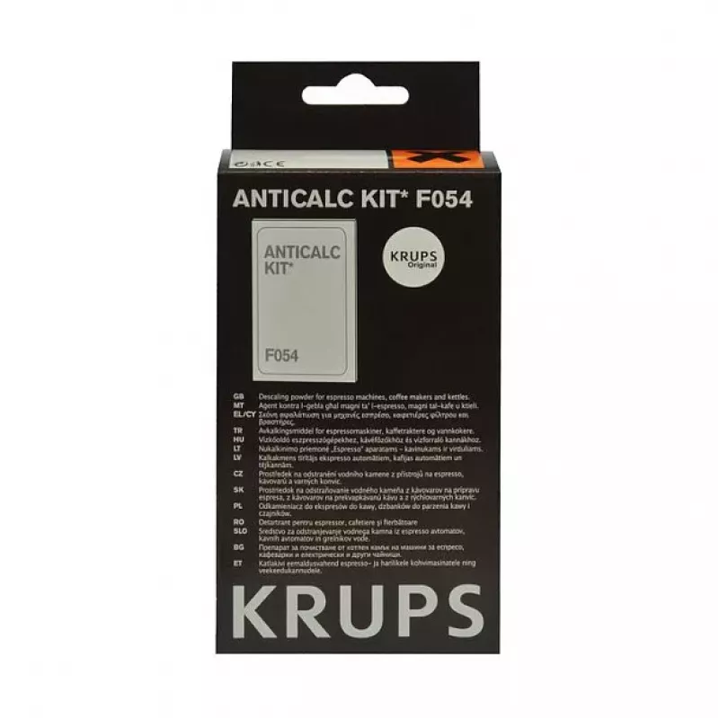 Krups F054001B Nukalkinimo milteliai 2 x 10g paketėliai kavos aparatams