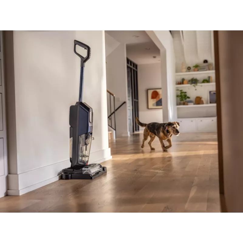 Bissell All-in-One Multi-Surface Vacuum Cleaner 4284N belaidis šlapias ir sausas siurblys su plovimo funkcija, 25.9V, 45 min veikimo laikas, juoda/midnight mėlyna