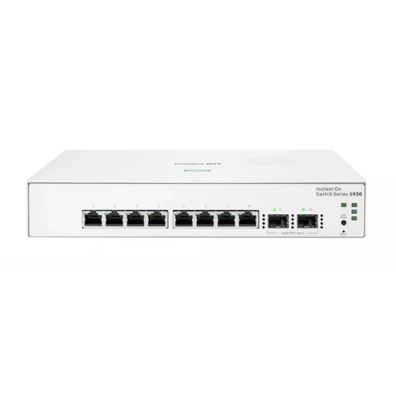 HPE Aruba Networking JL680A tinklo jungiklis, valdomas, Gigabit Ethernet (10/100/1000), 1U, baltas