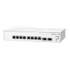 HPE Aruba Networking JL680A tinklo jungiklis, valdomas, Gigabit Ethernet (10/100/1000), 1U, baltas