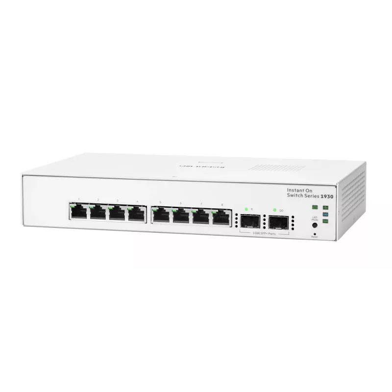 HPE Aruba Networking JL680A tinklo jungiklis, valdomas, Gigabit Ethernet (10/100/1000), 1U, baltas