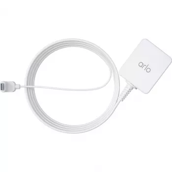 ARLO USB įkrovimo adapteris Euro kištukas į USB-C 7,6 m lauko baltas