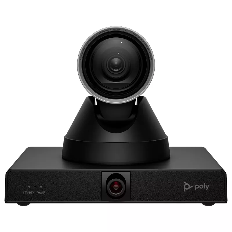Poly Studio E60 PTZ konferencinė kamera – 4K UHD, dvigubas 8MP, PoE+