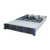 Giga Computing GigaByte R263-S30-AAH2 2U Rackmount Server Barebone, 12x 3,5 inch/2.5 inch Hot-Swap Bays, 2x 1300W Redundant PSU, Intel C236, LGA 1151