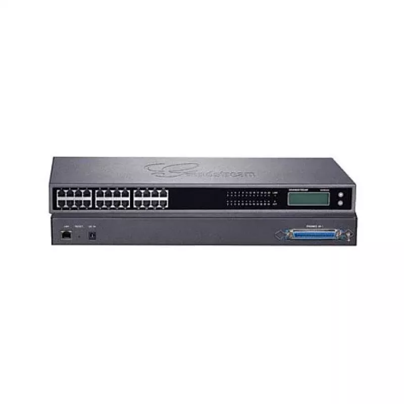 Grandstream GXW4224 V2 SIP Gateway – 24 FXS prievadai, 1U stelažinis