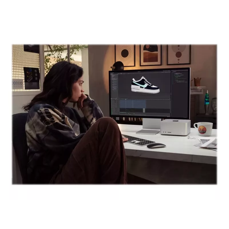 Apple Studio Display 27 inch 5K Nano-Texture Glass Tilt-Adjustable Stand Sidabrinis