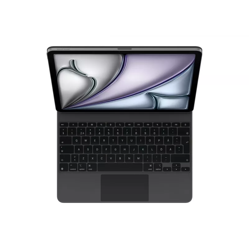Apple klaviatūra, skirta iPad Air 13 colių (M4, M3) – laidinė – rusiška – juoda