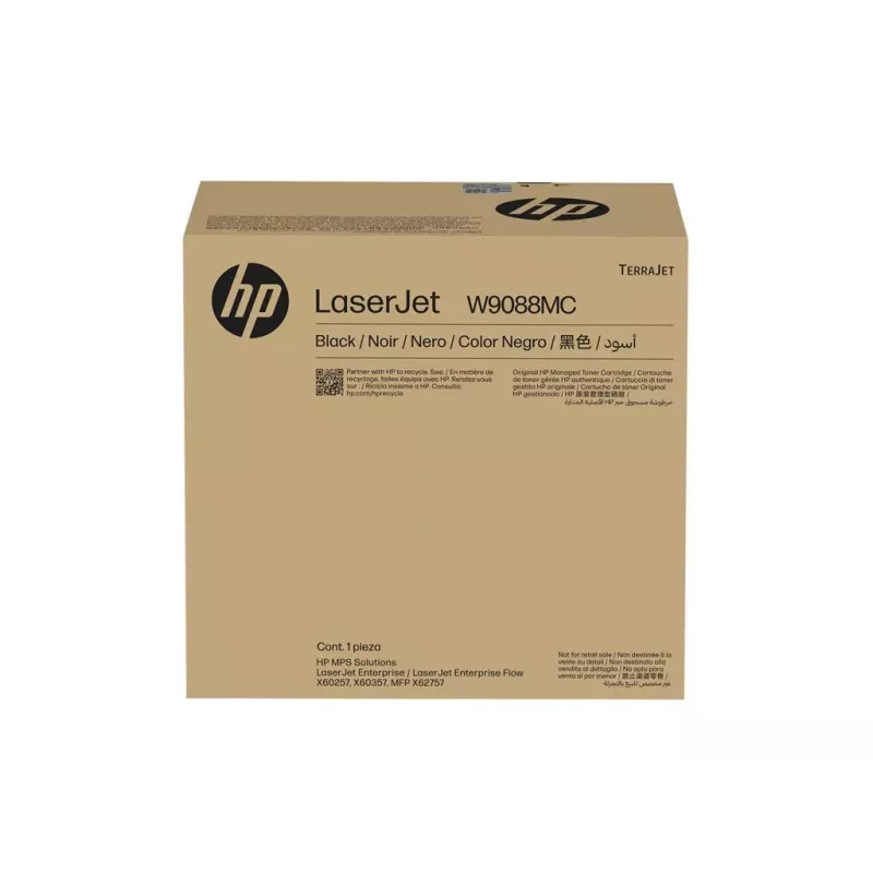 HP W9088MC Original Black Managed LaserJet Toner Cartridge