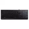 Lenovo 300 USB klaviatūra - JAV anglų QWERTY - Juoda