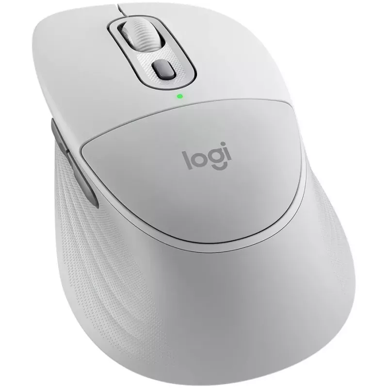 Logitech Signature Comfort Plus M850L belaidė pelė – Off-White