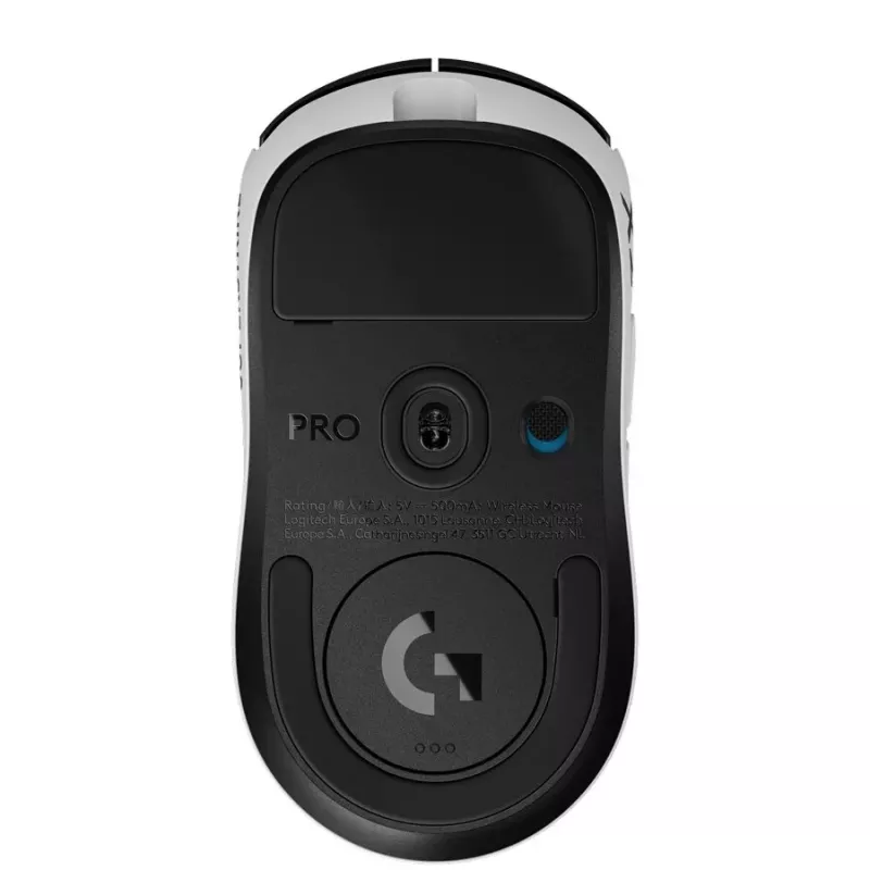 Logitech G PRO X2 SUPERSTRIKE belaidė optinė žaidimų pelė – juoda/balta