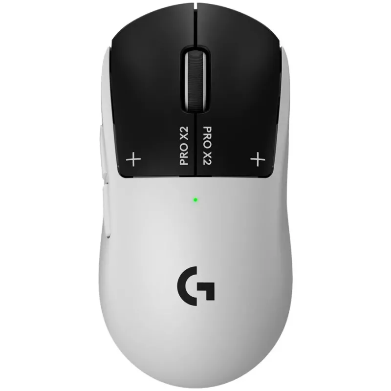 Logitech G PRO X2 SUPERSTRIKE belaidė optinė žaidimų pelė – juoda/balta