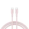 CANYON USB-C to USB-C kabelis 60W 1m Silikoninis Pink Sand