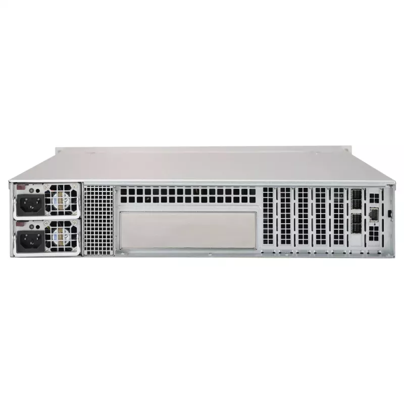 Supermicro SC216 BE1C-R609JBOD 2U 24x2.5 inch Hot-Swap SAS3 JBOD Enclosure su 2x600W pertekliniais maitinimo šaltiniais
