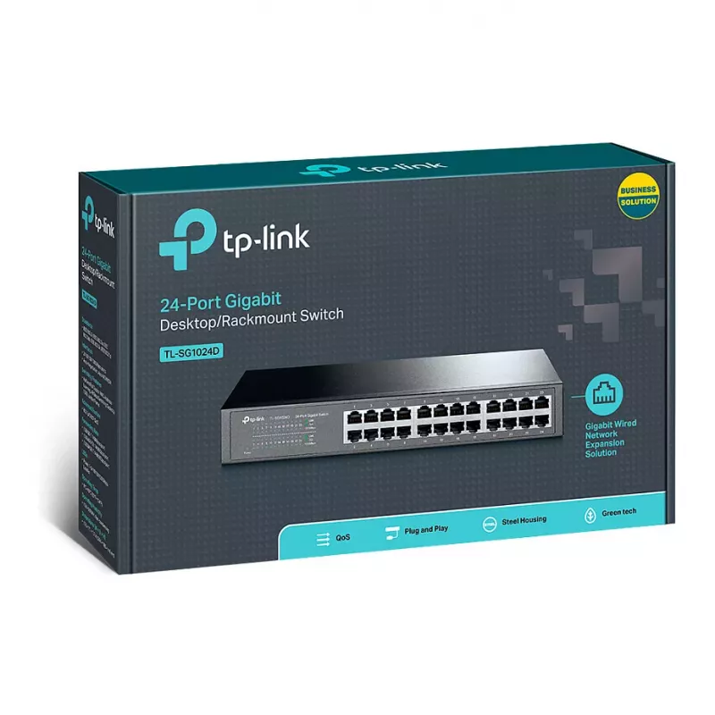 TP-Link TL-SG1024D 24 prievadų Gigabit Ethernet Switch