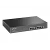 TP-Link TL-SG1008MP Unmanaged Gigabit Ethernet PoE+ Switch (8 Portai, 126W biudžetas, juoda)