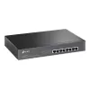 TP-Link TL-SG1008MP Unmanaged Gigabit Ethernet PoE+ Switch (8 Portai, 126W biudžetas, juoda)
