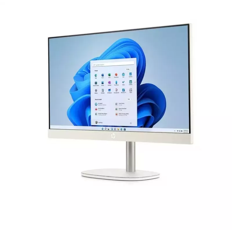 HP All-in-One 24-cr2002na stalinis kompiuteris, Intel Core Ultra 5 225U, 8 GB DDR5 RAM, 256 GB SSD, 23,8 colių Full HD IPS ekranas, Windows 11 Home, belaidė klaviatūra ir pelė