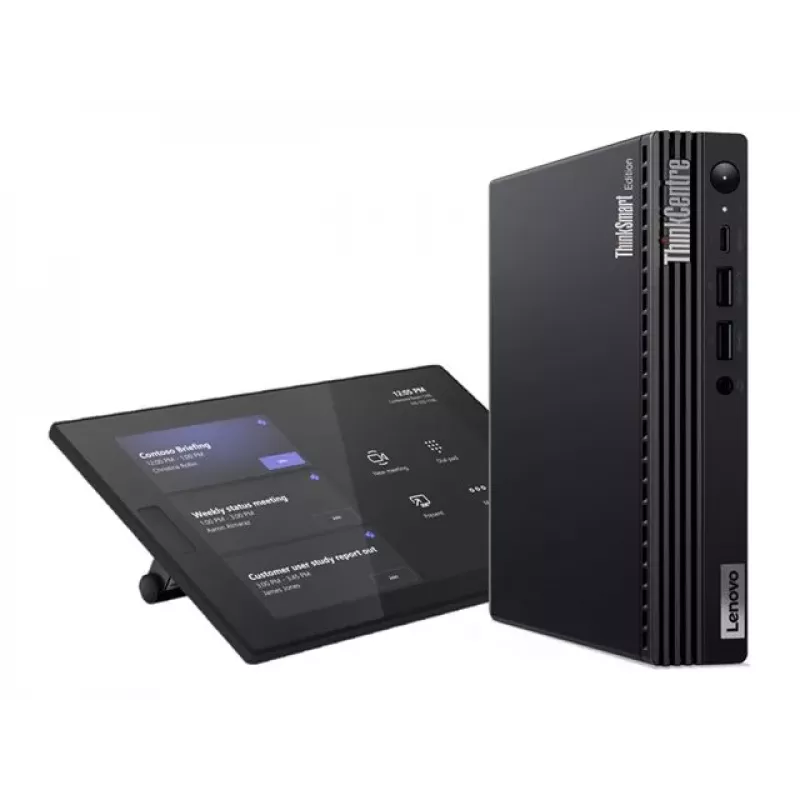 Lenovo ThinkSmart Tiny Kit 12XH000BMT rinkinys vaizdo konferencijoms su ThinkSmart Controller, Core i3-13100T, 16GB, 256GB SSD