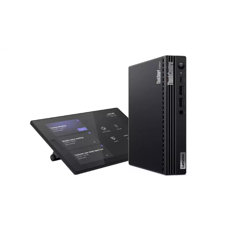 Lenovo ThinkSmart Tiny Kit 12XH000BMT rinkinys vaizdo konferencijoms su ThinkSmart Controller, Core i3-13100T, 16GB, 256GB SSD
