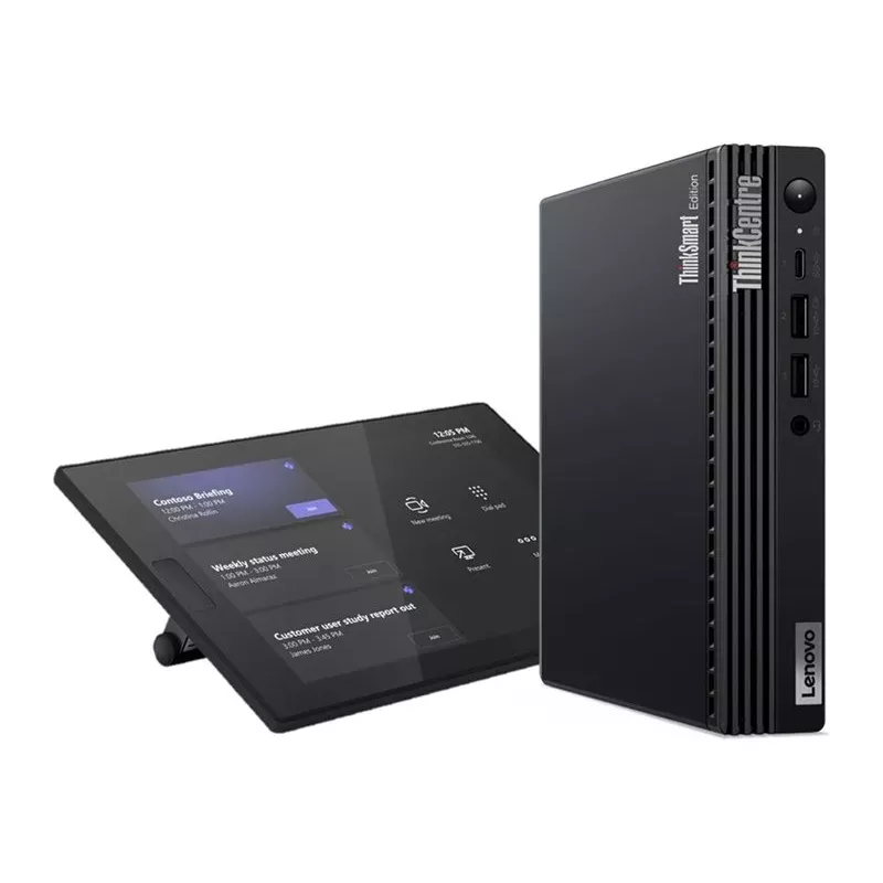 Lenovo ThinkSmart Tiny Kit 12XH000BMT rinkinys vaizdo konferencijoms su ThinkSmart Controller, Core i3-13100T, 16GB, 256GB SSD