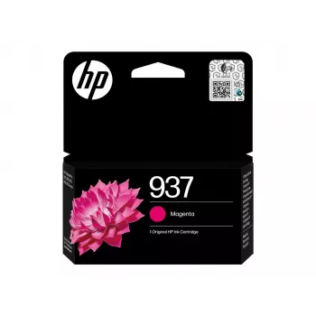 HP 937 Originali rašalo kasetė, purpurinė (standartinė išeiga)