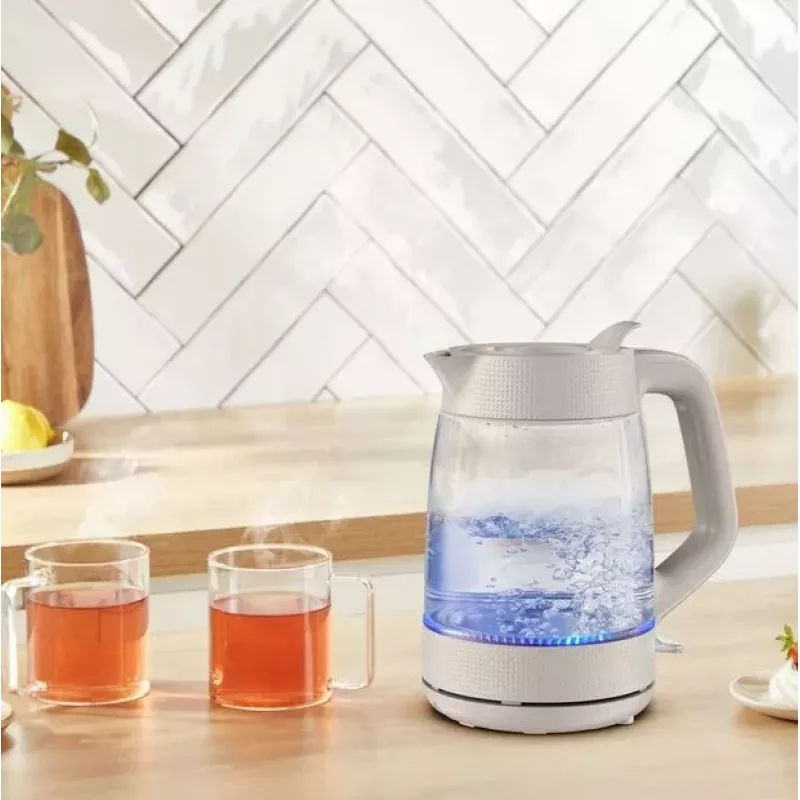Tefal Morning Glass Kettle KO2G0BE0 1.7L 2200W Skaidrus/Juodas