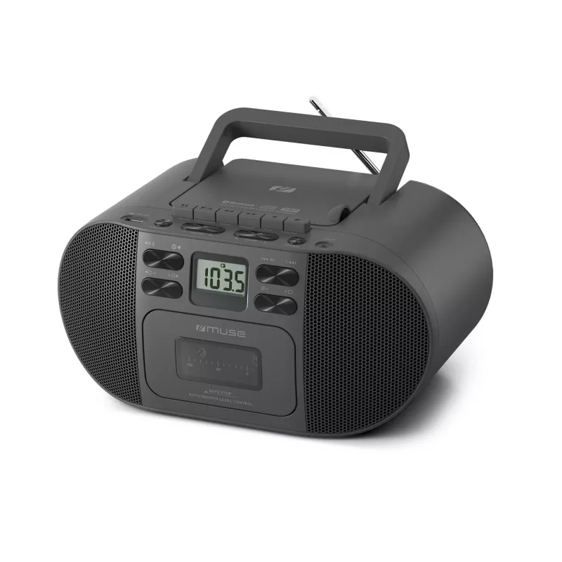 Muse M-188RDC CD Boombox su Bluetooth, FM radiju, USB, juodas