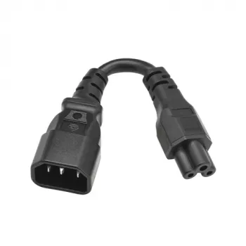 Eaton Tripp Lite Series Power Cable - IEC C14 to IEC C5 - 0,15 m - Black