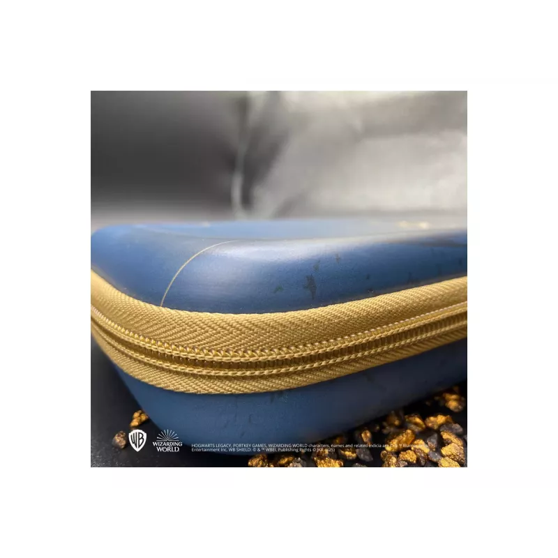 LEXIP x WARNER HL Ancient Switch 2 Case – Kietas kelioninis dėklas, skirtas Nintendo Switch, Switch OLED, Switch Lite – Hogwarts Legacy Ancient Edition – Juoda/Pilka