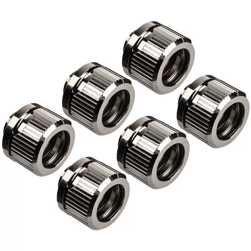 EK Water Blocks EK-Quantum Torque HDC 14 - 6-Pack, Sidabrinis