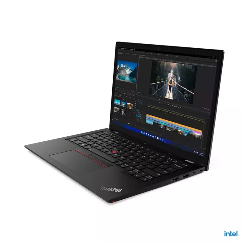 Lenovo ThinkPad L13 Yoga G3 2-in-1 nešiojamas kompiuteris, 13,3 inch WUXGA jutiklinis ekranas, AMD Ryzen 5 PRO 5675U, 8GB RAM, 256GB SSD, Windows 11 Pro, Thunder Black