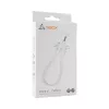 SBOX Lanyard White USB-C į USB-C laidas 1,5 m Baltas