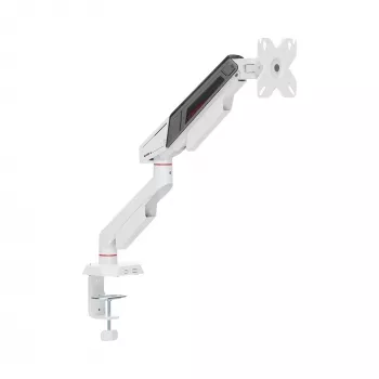 White Shark KHUFU-I GMS-3210 Vieno monitoriaus stalinis laikiklis 17 inch-32 inch ekranams, juodas