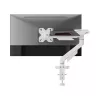 White Shark KHUFU-I GMS-3210 Vieno monitoriaus stalinis laikiklis 17 inch-32 inch ekranams, juodas