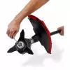 EINHELL Professional GP-BC 36/430 Li P BL-Solo belaidis žoliapjovės trimmeris, 36V (2x18V), bešepetėlis variklis, 43 cm pjovimo plotis, raudonai/juodas, be akumuliatoriaus ir įkroviklio