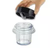 SEVERIN SM 3724 Automatinis pieno putotojas ir šildytuvas, 500 W, nerūdijantis plienas, juoda