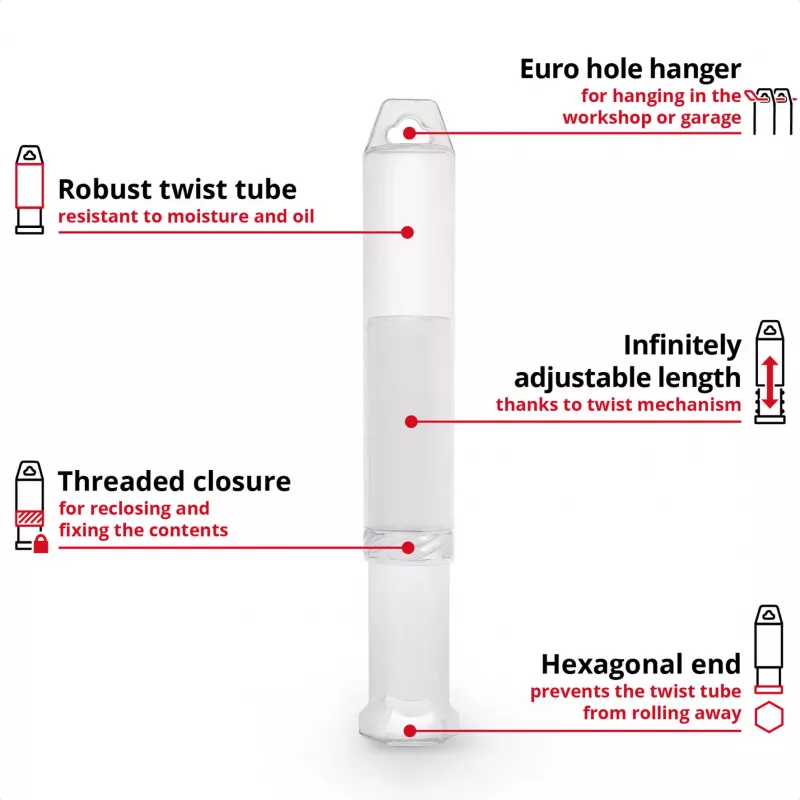 EINHELL-KWB SDS-plus Gręžtuvų Rinkinys, Ø 6-14 mm (7 dalių, 210 mm)