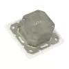 GoodConnections tinklo lizdas Cat. 6, 2xRJ45, ekranuotas, įleidžiamas, vertikalus kabelio įvadas, perlų baltumo RAL 1013 (GC-N0025)