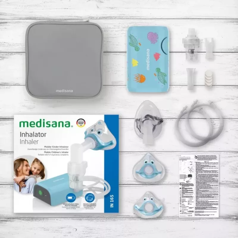 MEDISANA Inhalator IN 165 Compressor Nebulizer White/Blue