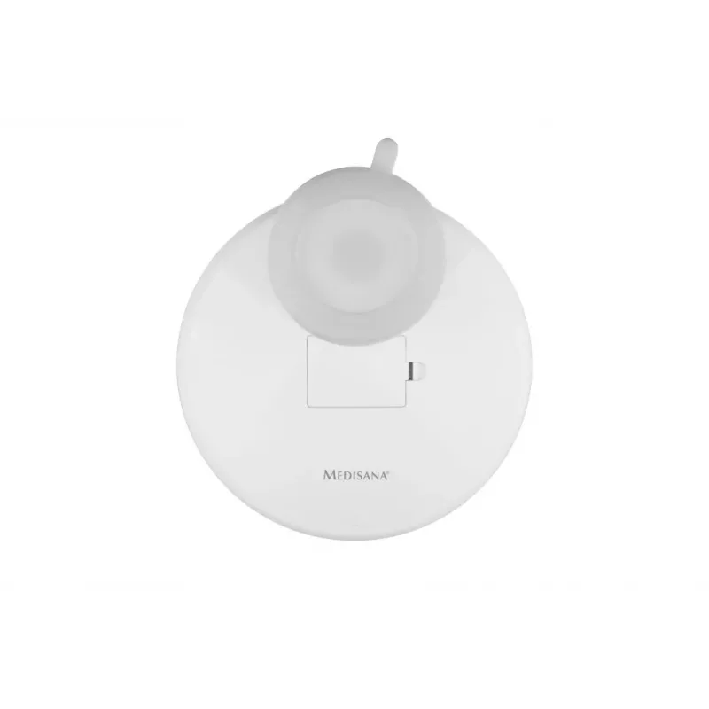 Medisana CM 850 LED kosmetinis veidrodis su 5x didinimu, dienos šviesos LED, jutikliniu valdymu, 360° sukimu, sidabrinis