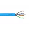DIGITUS Cat.6A U/UTP B2ca AWG 23/1 LSOH 100m mėlynas instaliacinis kabelis
