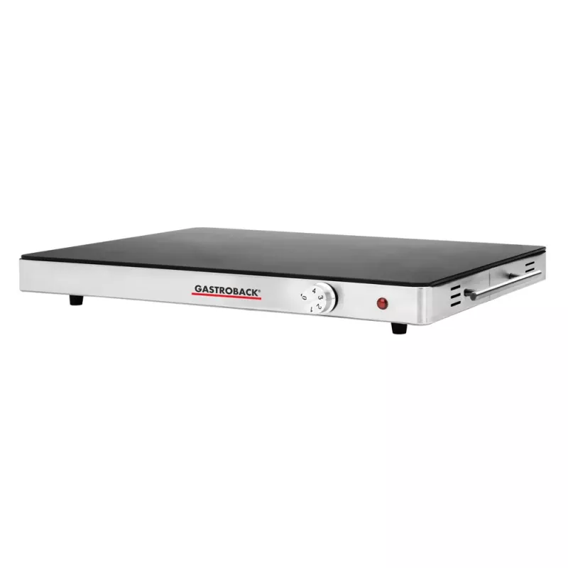 Gastroback 42491 Design Warming Tray - 200W, Stainless Steel & Glass, 120°C