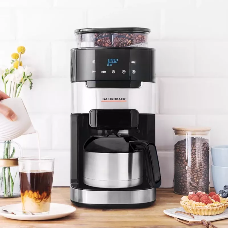 Gastroback 42711_S Kavos Virimo Aparatas Grind & Brew Pro Thermo