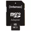 Intenso 16GB MicroSDHC Class 4 atminties kortelė su SD adapteriu