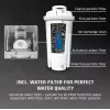 CASO HW 666 Inox Turbo karšto vandens dozatorius 2.7L 2600W nerūdijantis plienas/juoda