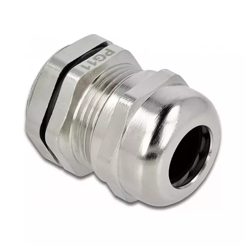 Delock kabelių įvadas PG11 metalinis