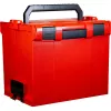 FISCHER L-BOXX FLB 374 tuščia dėžė įrankiams, raudona/juoda